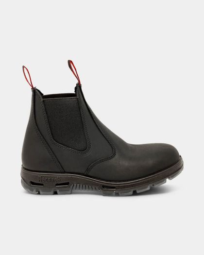 Redback Bobcat Non Safety Pull On Boot - Black