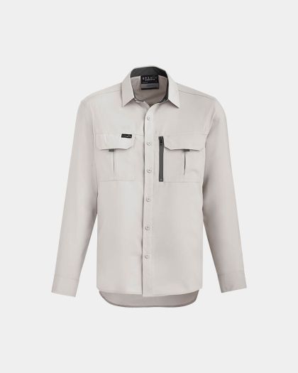Syzmik Outdoor Long Sleeve Shirt - Natural