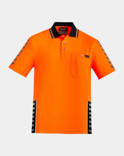 Syzmik Hi Vis Komodo Short Sleeve Polo