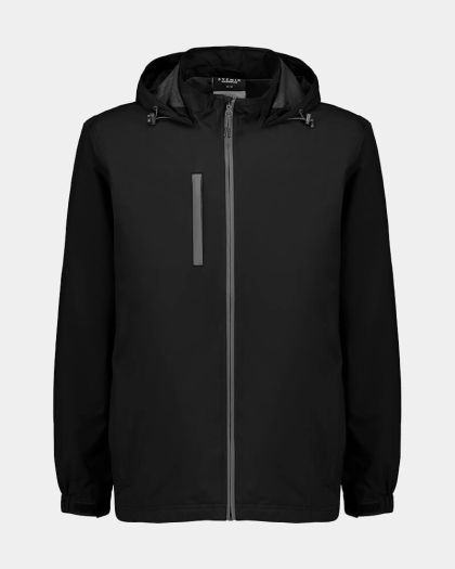 Syzmik Super Light Packable Rain Jacket - Black