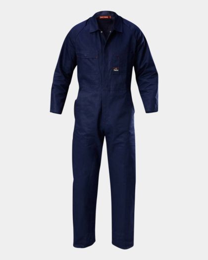 Hard Yakka Cotton Drill Coverall - Navy
