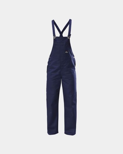 Hard Yakka Bib & Brace Cotton Drill Overall - Navy