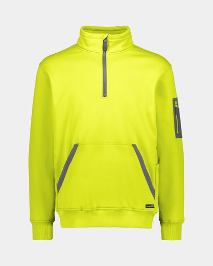 Syzmik Streetworx Water Resistant 1/4 Zip Pullover - Yellow