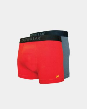 CAT Boxer Briefs - 2 Pack (Red/Charcoal)