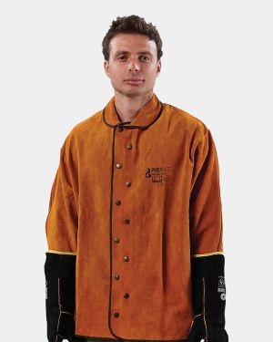 Pro Choice Welder's Jacket - Orange