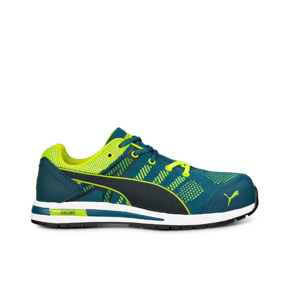 puma running shoes green