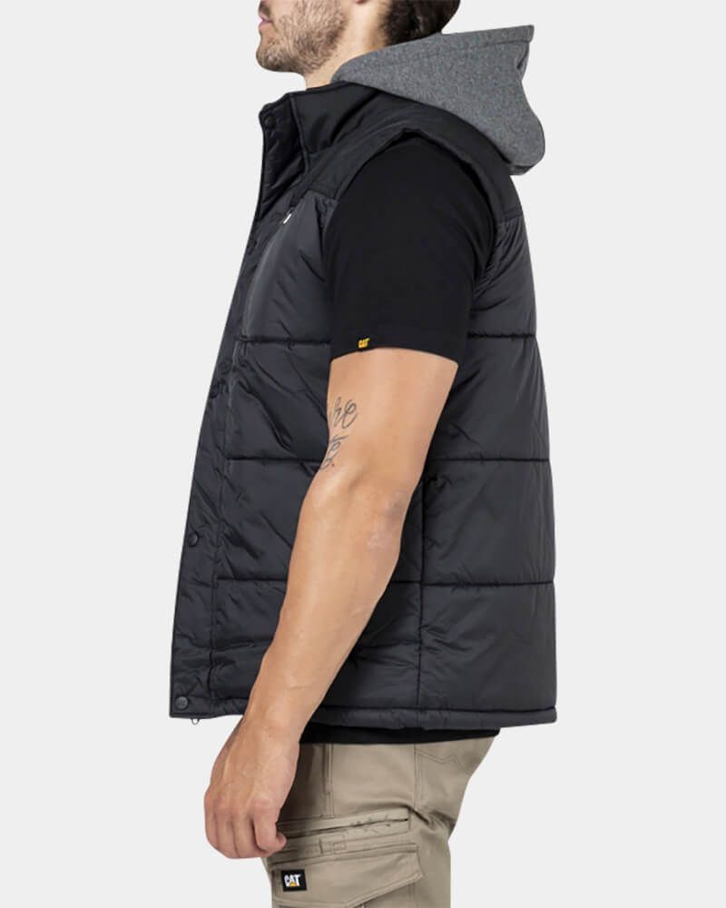 CAT Hooded Work Vest