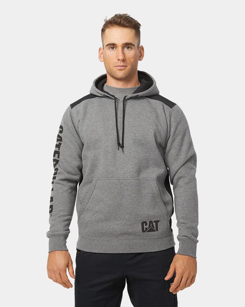 Hoodie with arm print top