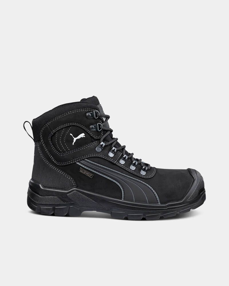 Puma Sierra Nevada Waterproof Zip Sided Safety Boot Black