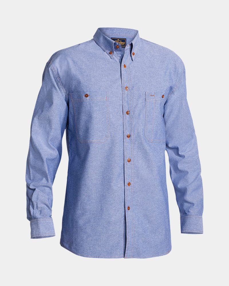 Bisley Long Sleeve Chambray Shirt