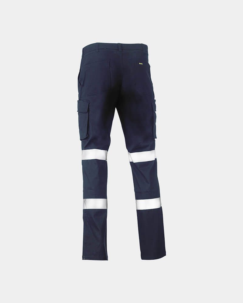Bisley Taped Stretch Cotton Drill Cargo Pants