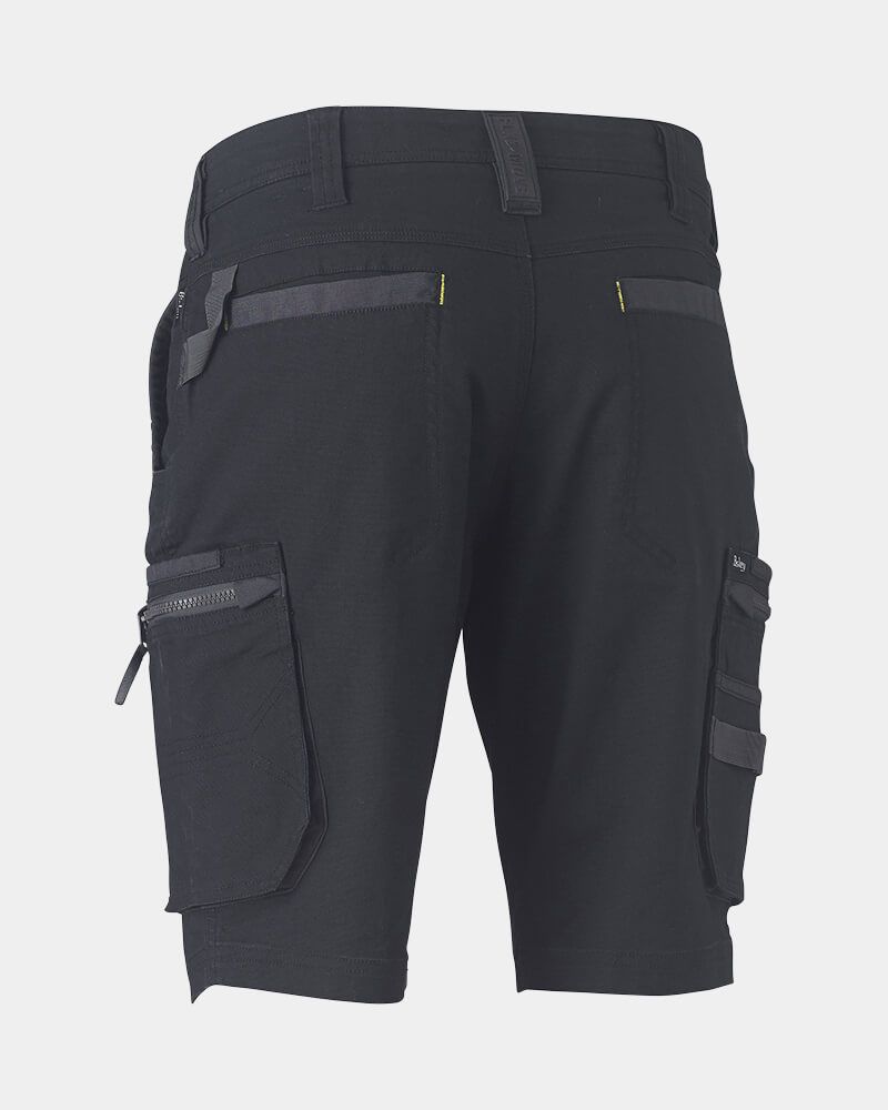 Bisley Flex Move Stretch Utility Zip Cargo Short