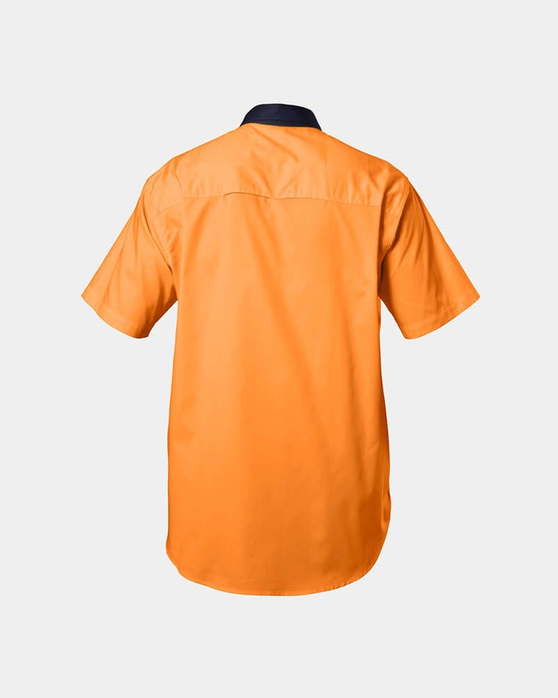 Hard Yakka Koolgear Hi Vis Two Tone Cotton Twill Ventilated