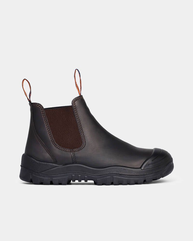 Elastic sided safety boots on sale