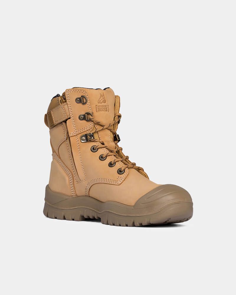 High leg steel toe cap boots clearance