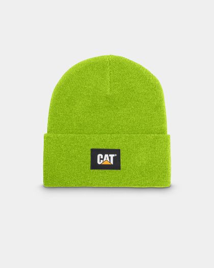 CAT Label Cuff Beanie