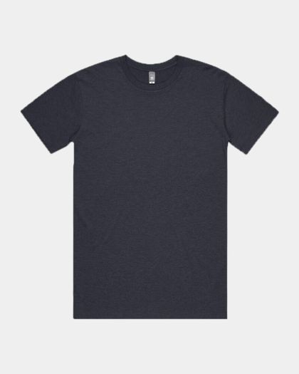 AS Colour 5001M Staple Marle Tee - Navy
