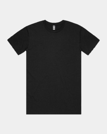AS Colour 5001M Staple Marle Tee - Black Marle