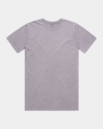 AS Colour 5040 Stone Wash Staple Tee - Orchid Stone