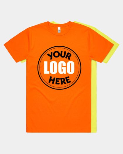 AS Colour 5050F Hi Vis Block Tee - x10 Printed Bundle