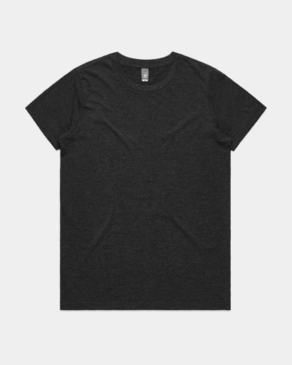 AS Colour 4001 Women's Maple Tee - Asphalt Marle