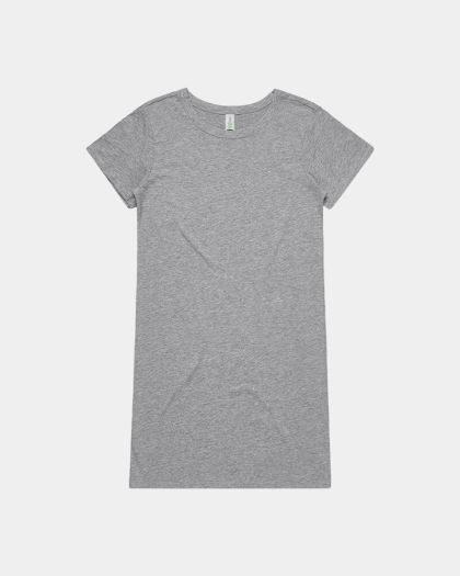 AS Colour 4028 Women's Mika Organic Dress - Grey Marle
