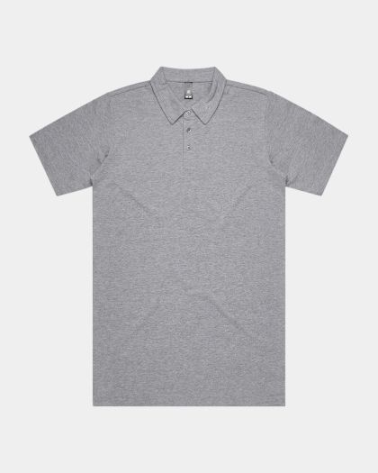 AS Colour 5402 Chad Polo - Grey Marle