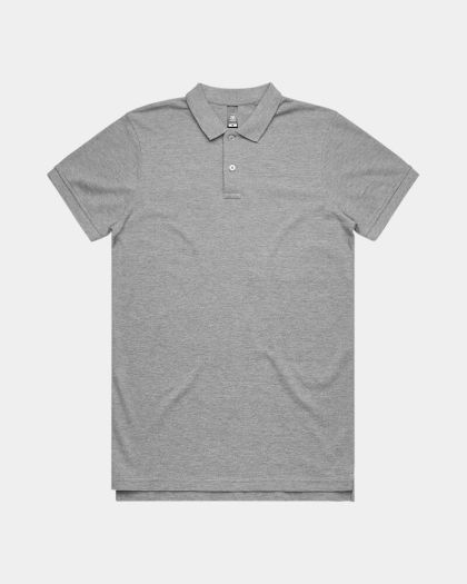 AS Colour 5411 Pique Polo - Grey