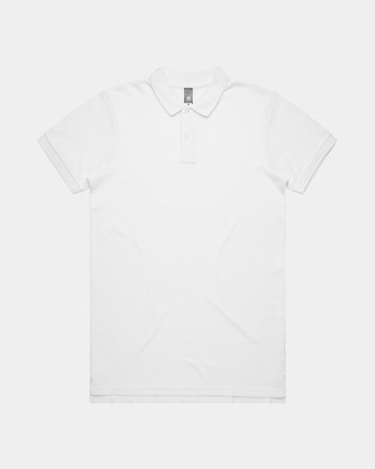 AS Colour 5411 Pique Polo - White