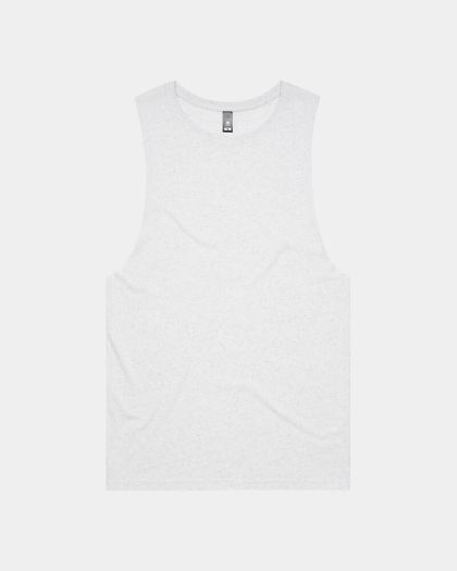AS Colour 5025 Barnard Tank Tee - White Marle