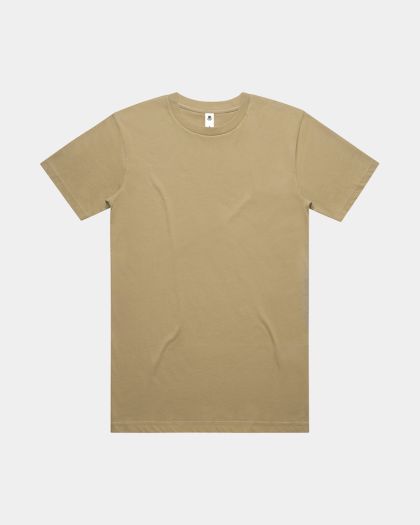 AS Colour Block Tubular Tee - Khaki