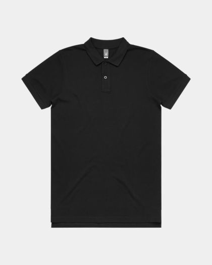 AS Colour 5411 Pique Polo - Black