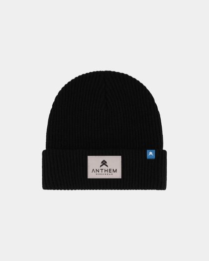 Anthem Patch Beanie - Black