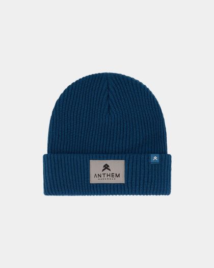 Anthem Patch Beanie - Anthem Blue