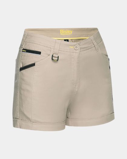 Bisley Women's Flx & Moveâ„¢ Short Short - Stone