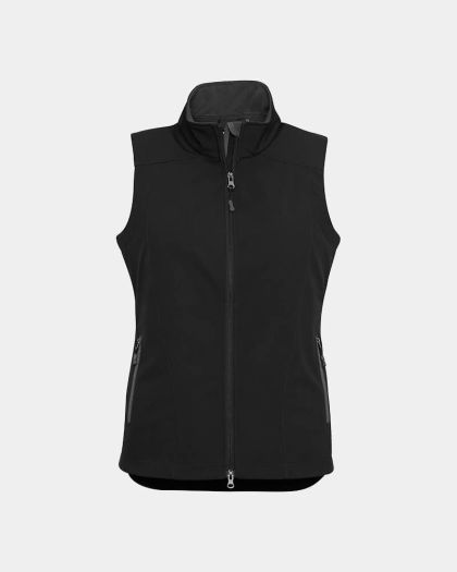 Biz Collection Women's Geneva Vest - Black/Graphite