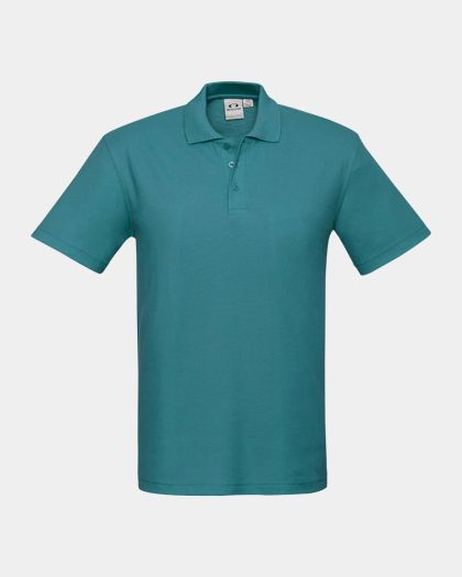 Biz Collection Crew Polo - Teal