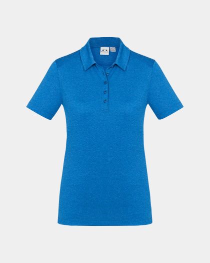 Biz Collection Women’s Aero Polo - Cyan