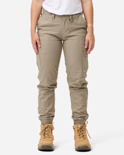 Elwood Women's Cuffed Pant - Stone