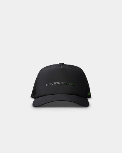 FXD CP-13 Tech Trucker Cap - Black Small Logo