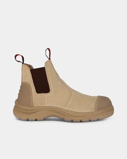 Safety toe pull on work boots new arrivals