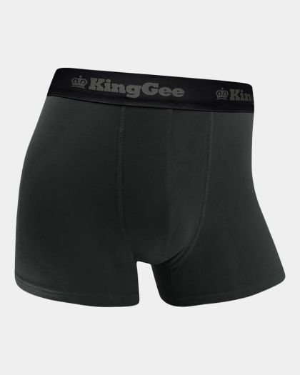 King Gee Bamboo Work Trunk - 3 Pack - Charcoal