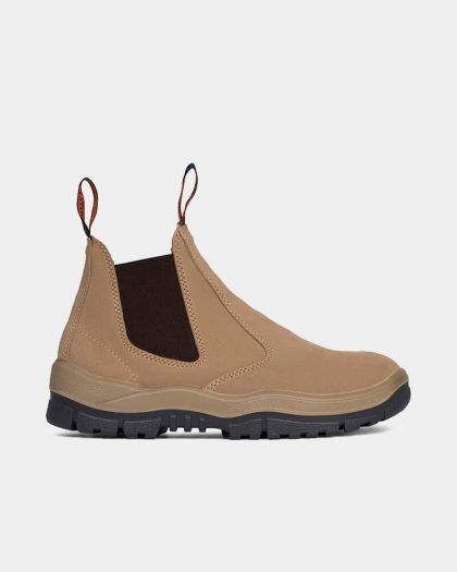 Mongrel Elastic Sided Safety Boot - Wheat