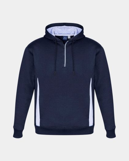 Biz Collection Renegade Hoodie - Navy/White/Silver