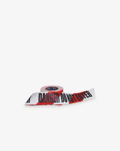 Pro Choice Danger Do Not Enter Tape 100M - Red/White