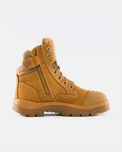 Steel Blue Women's Southern Cross® Zip Scuff Boot - Wheat