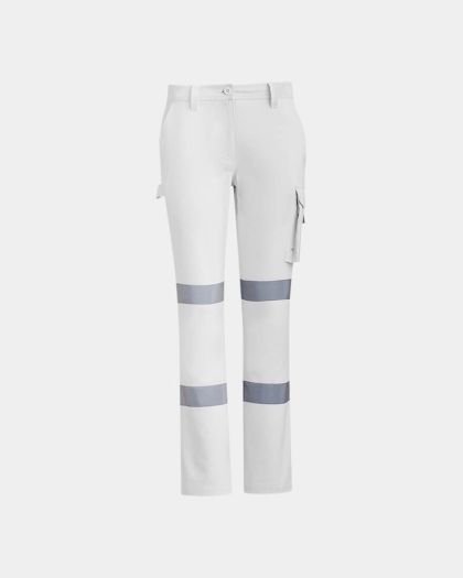 Syzmik Women's Bio Motion Taped Pant - White