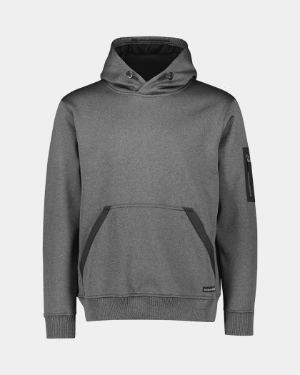 Syzmik Water Resistant Hoodie - Grey Marle