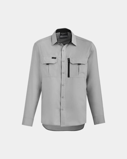 Syzmik Outdoor Long Sleeve Shirt - Stone