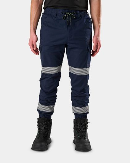 FXD WP-12CT Reflective Taped Elastic Waist Cuffed Pant